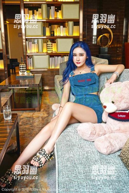 Feilin嗲囡囡 - 模特YOYO牛仔裤全套写真，可能会让你重新思考，裤子的真正意义！