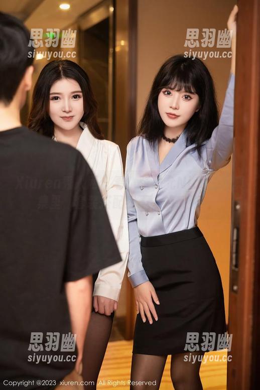 Xiuren秀人网 - 看！张思允Nice的写真集里，套装搭配我不会的系列……