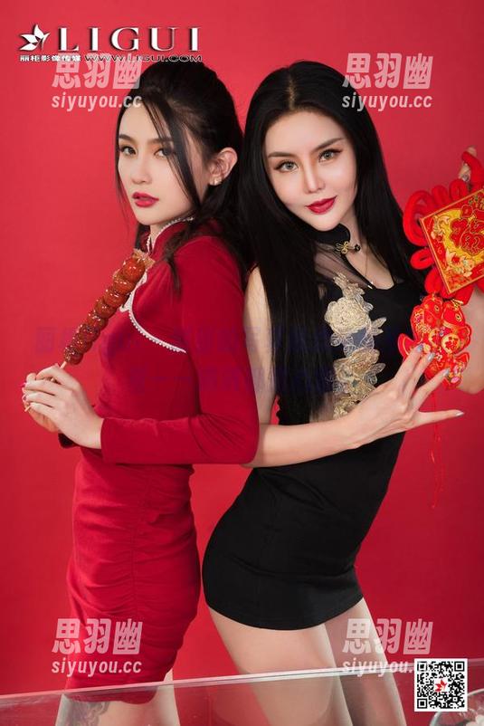丽柜ligui-甜甜 丽柜ligui - 甜甜的写真就像她的圣诞愿望——满满都是心意。